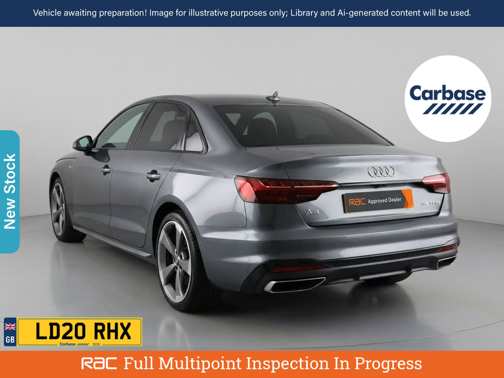 Audi A4 2.0 Tfsi 35 Black Edition Saloon S Tron Grey #2