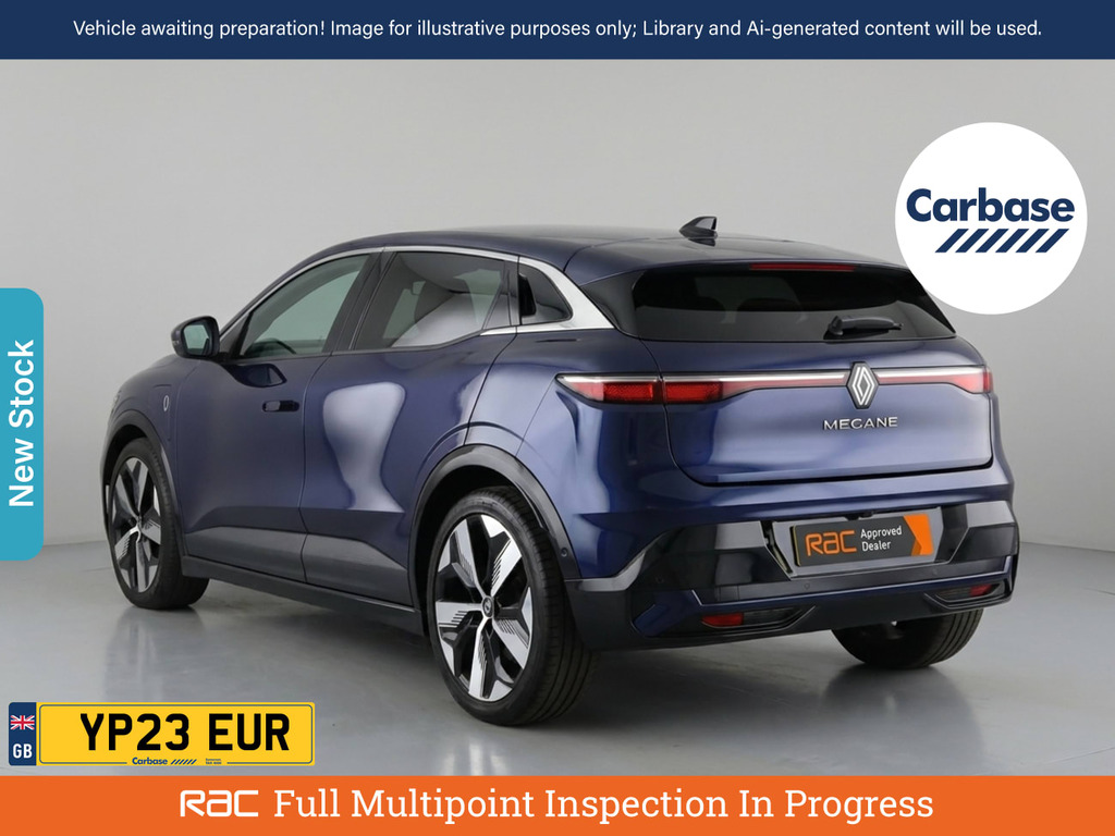 Renault Megane E-Tech 60Kwh Techno Hatchback Optimum Blue