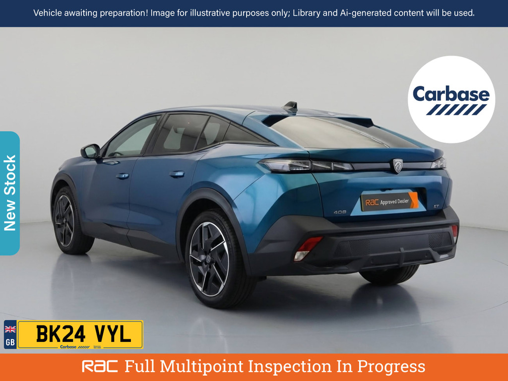 Peugeot 408 1.2 Puretech Gt Fastback Eat Euro 6 S Blue #2