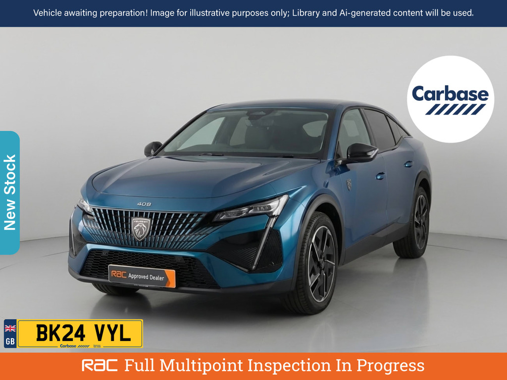 Peugeot 408 1.2 Puretech Gt Fastback Eat Euro 6 S Blue