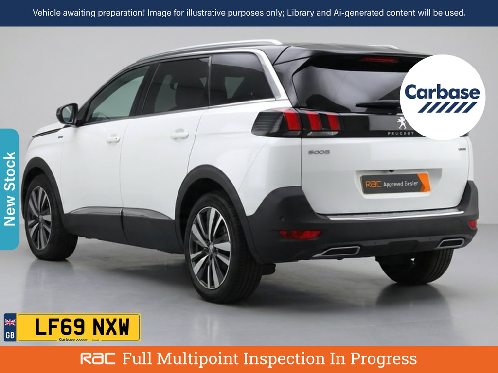 Peugeot 5008 1.2 Puretech Gt Line Premium Suv White #2