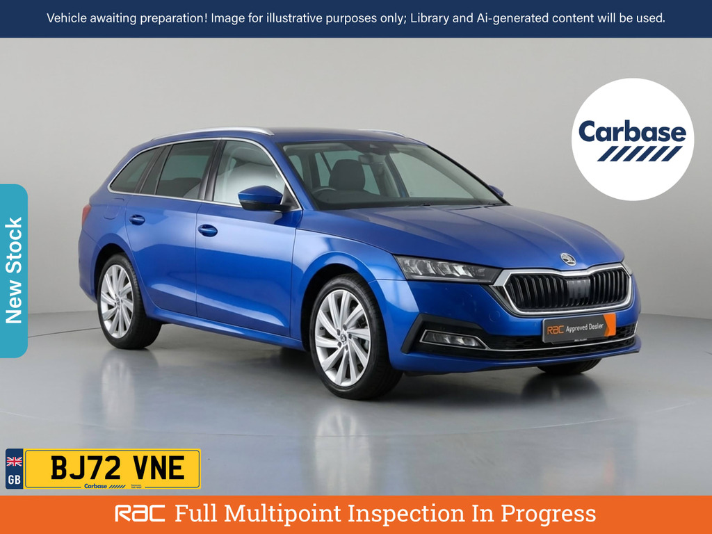 Skoda Octavia 1.5 Tsi Act Se L Estate Euro 6 Blue