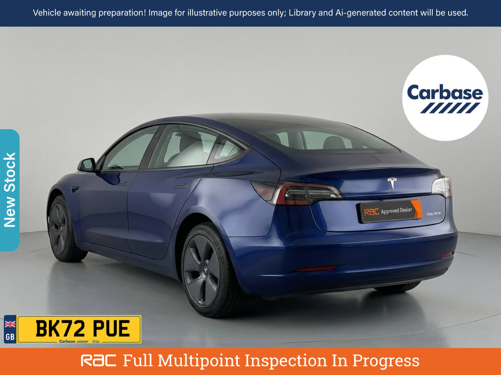 Tesla Model 3 Dual Motor Long Range Saloon 4 Blue