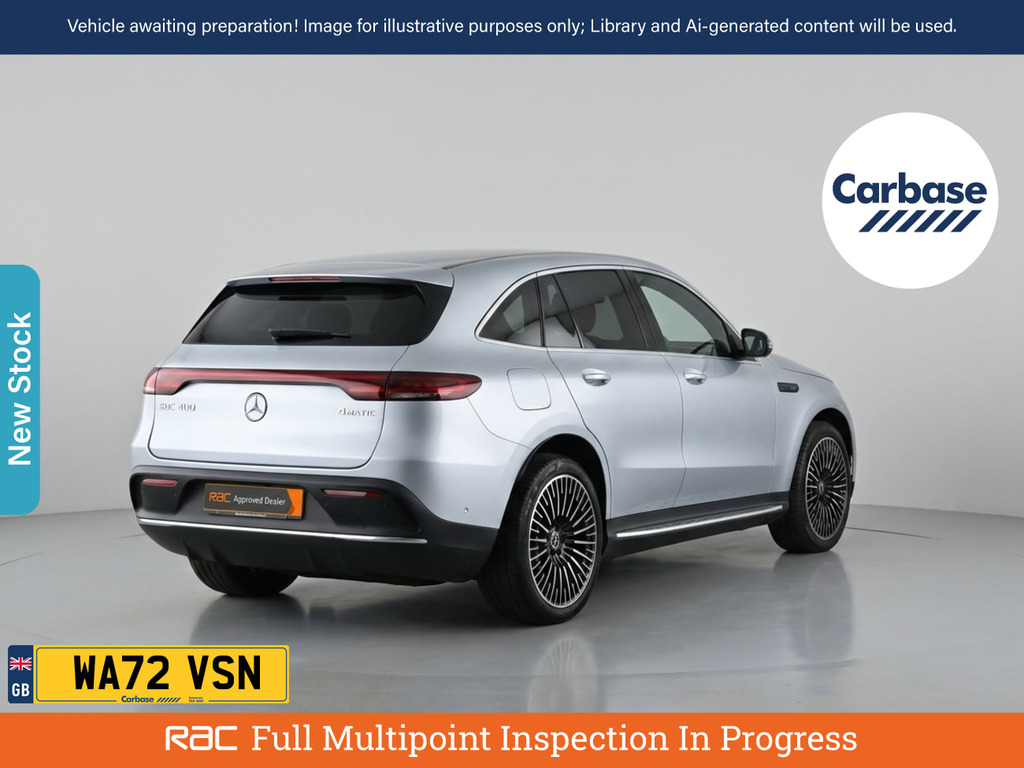 Mercedes-Benz EQC Eqc 400 80Kwh Amg Line Premium Suv Silver #2
