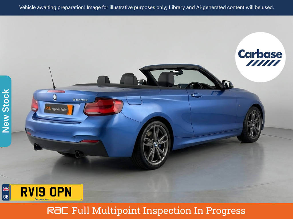 BMW 2 Series 3.0 M240i Gpf Convertible Euro 6 Blue