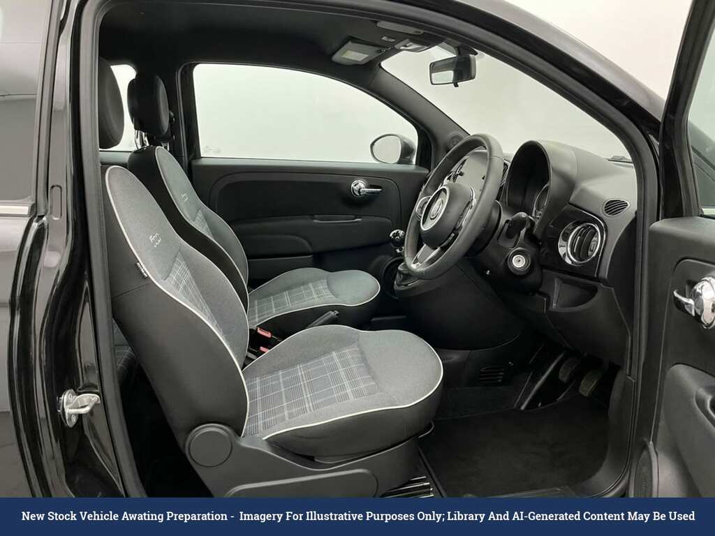 Fiat 500 500 Lounge Mhev Black #2