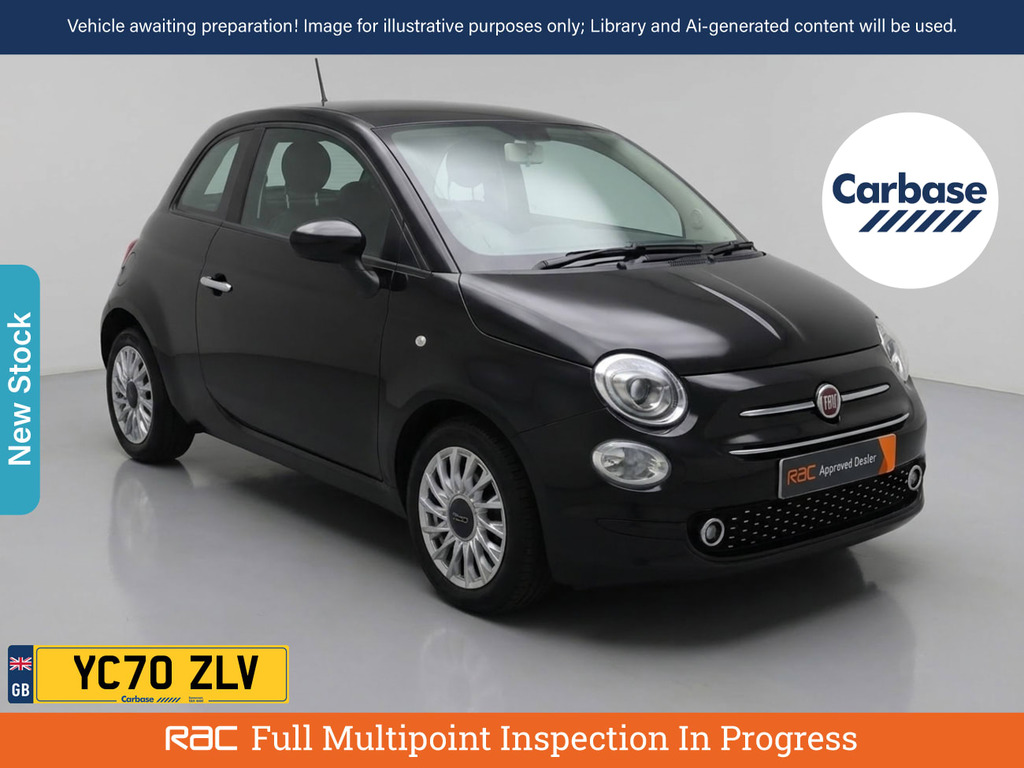 Fiat 500 500 Lounge Mhev Black