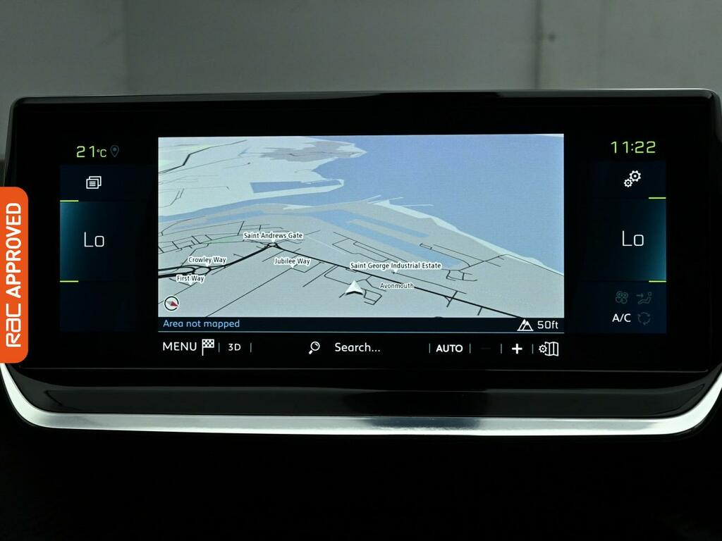 Peugeot e-2008 50Kwh Gt Suv 136 Ps YE21TYX Black #3