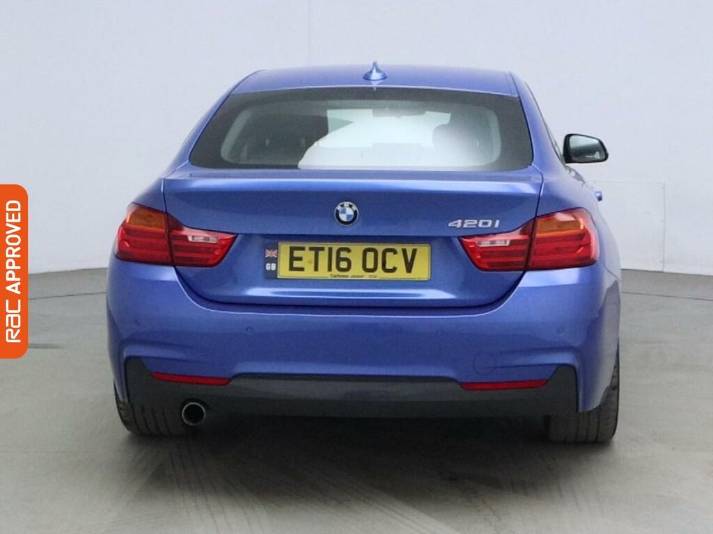 BMW 4 Series Gran Coupe Hatchback Blue #7