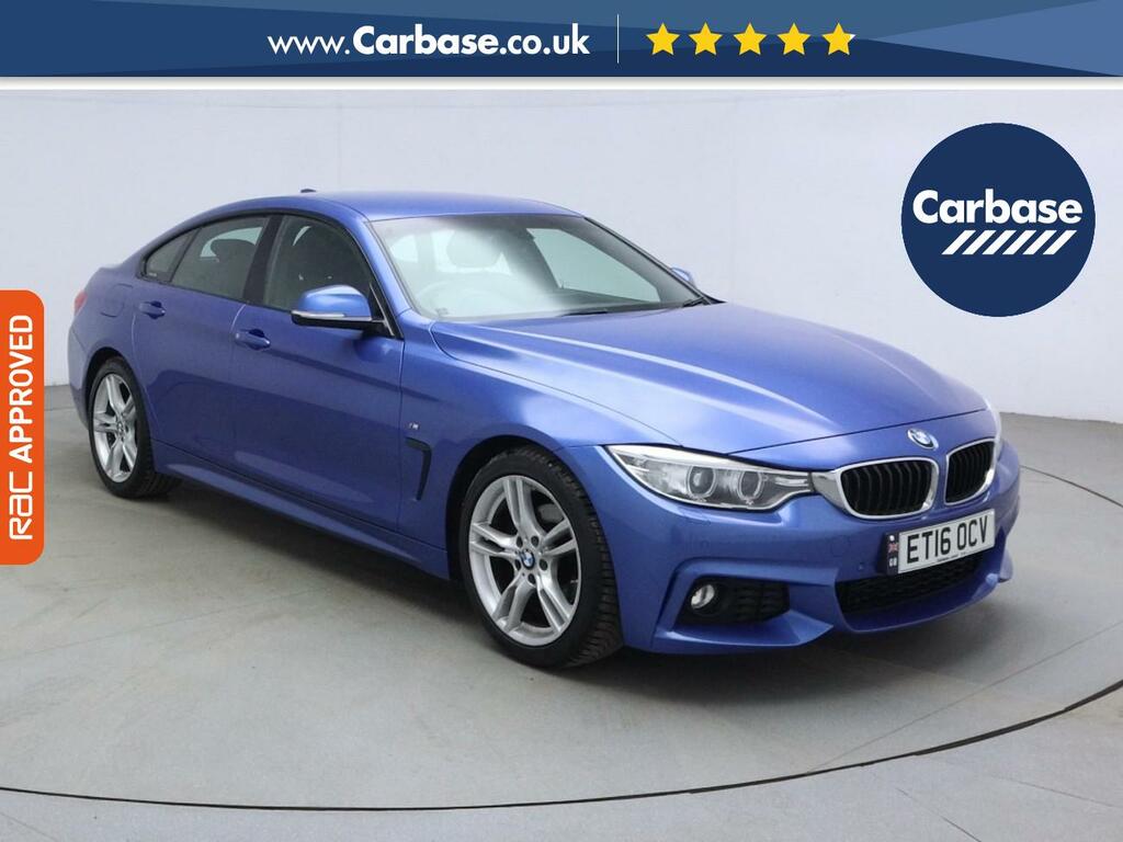 BMW 4 Series Gran Coupe 2.0 420I M Sport Hatchback Euro 6 Blue