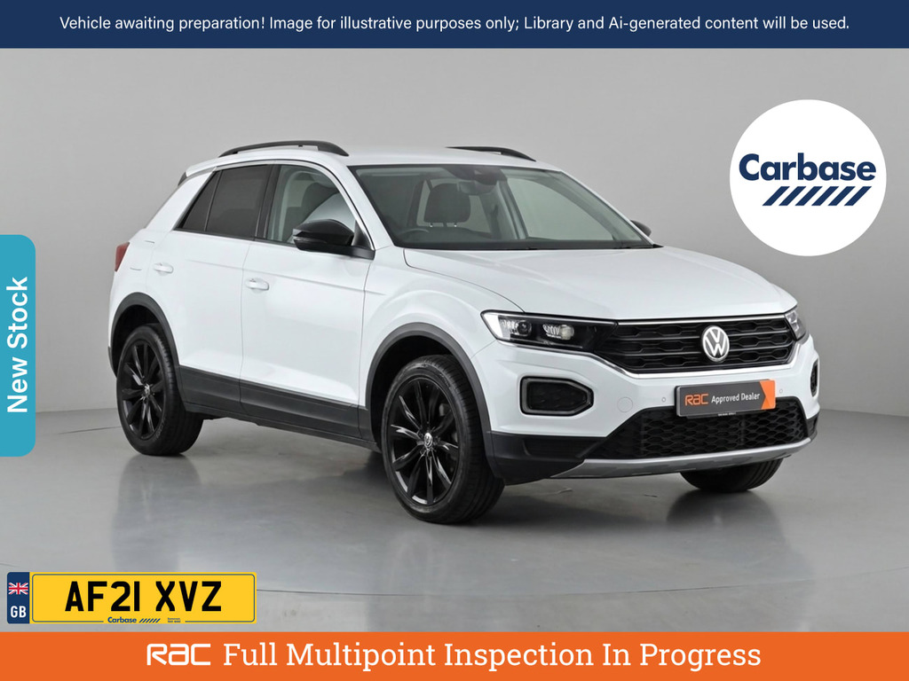 Volkswagen T-Roc 1.5 Tsi Evo Black Edition Suv Dsg Euro White
