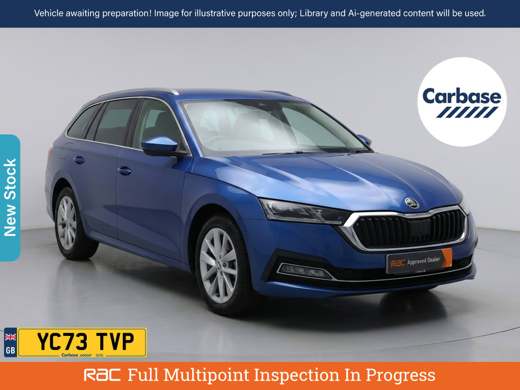 Skoda Octavia 1.5 Tsi Act Se L Estate Euro 6 Blue