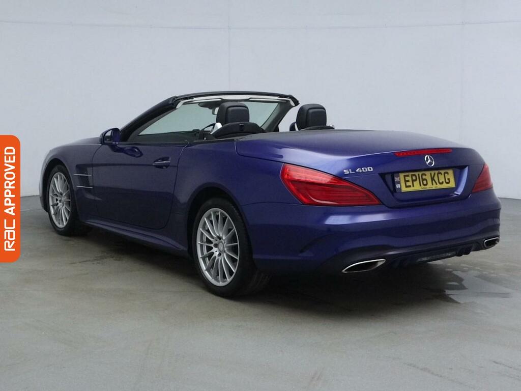Mercedes-Benz SL Class 3.0 Sl400 V6 Edition Roadster G-tronic Blue #4