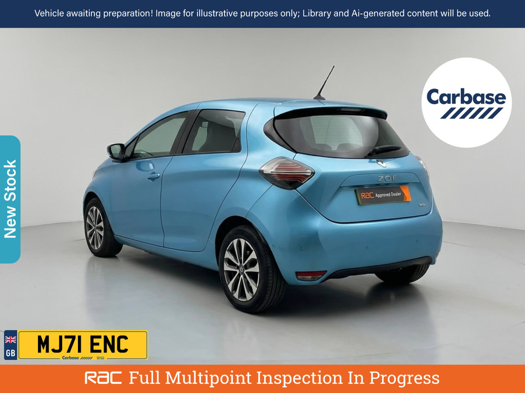 Renault Zoe R135 Ev50 52Kwh Gt Line Hatchback Aut Blue