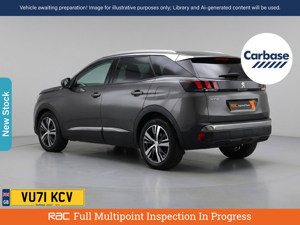 Peugeot 3008 1.6 13.2Kwh Allure Suv Plug-in Hybrid E Grey