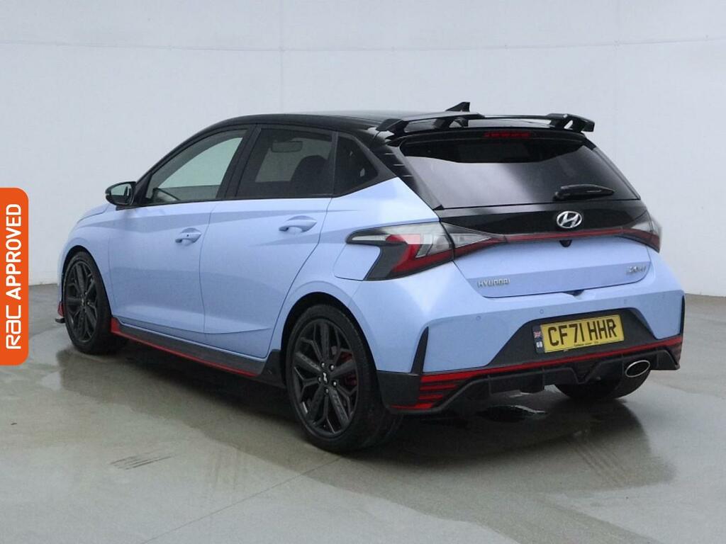Hyundai I20 1.6 T-gdi N Hatchback Euro 6 S CF71HHR Blue #4