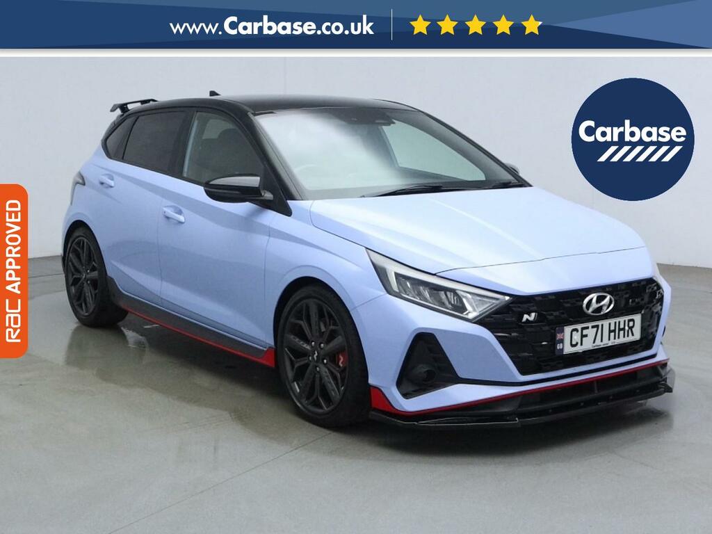 Hyundai I20 1.6 T-gdi N Hatchback Euro 6 S CF71HHR Blue
