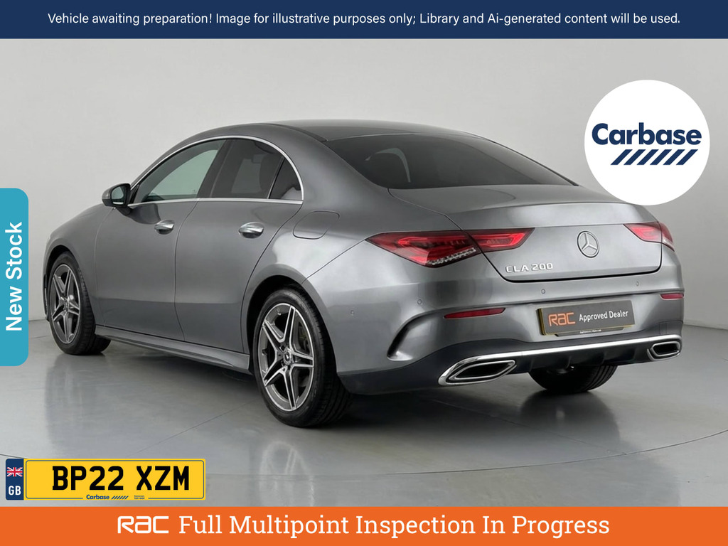 Mercedes-Benz CLA Class 1.3 Cla200 Amg Line Premium 2 Coupe 7 Grey #2