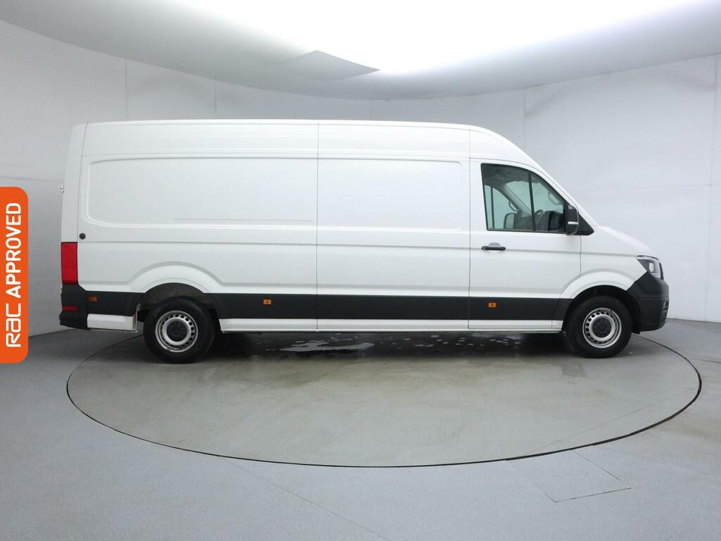 Volkswagen Crafter 2.0 Tdi Cr35 Trendline Panel Van FD72LPX White #4