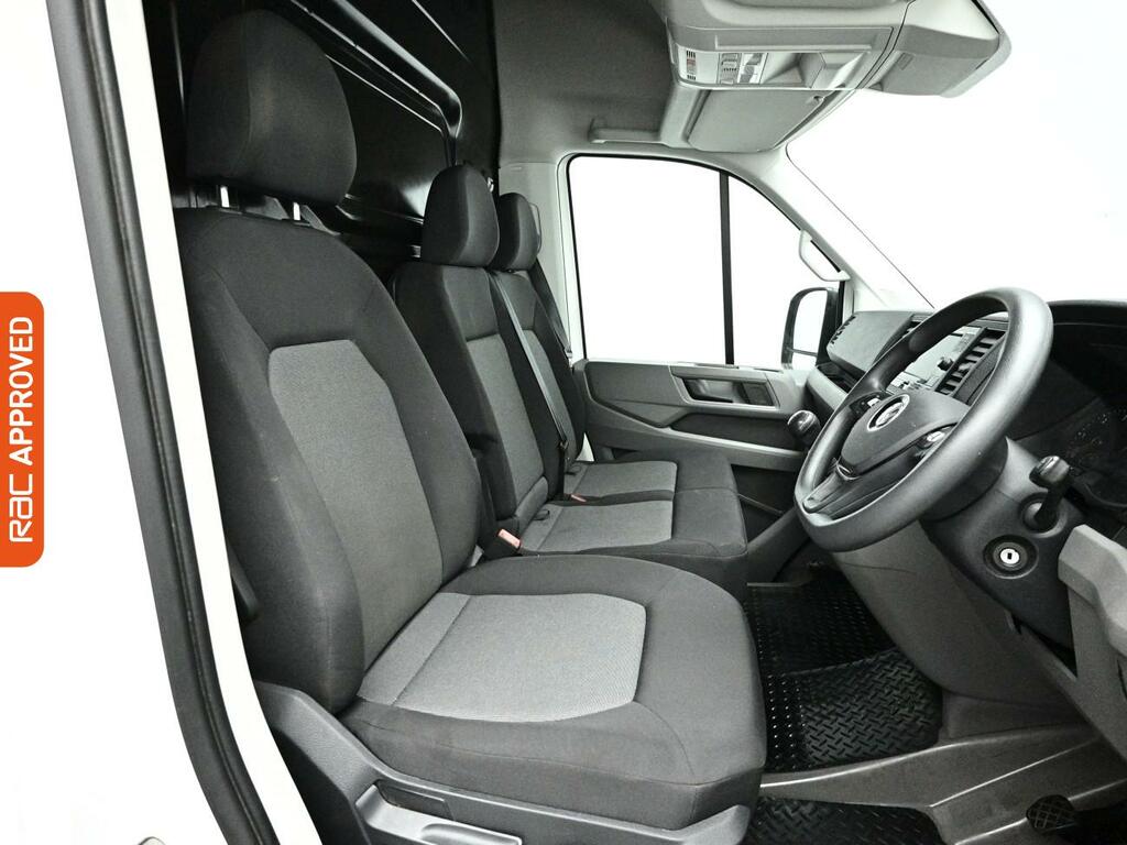 Volkswagen Crafter 2.0 Tdi Cr35 Trendline Panel Van FD72LPX White #2