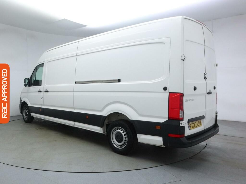 Volkswagen Crafter 2.0 Tdi Cr35 Trendline Panel Van FD72LPX White #5