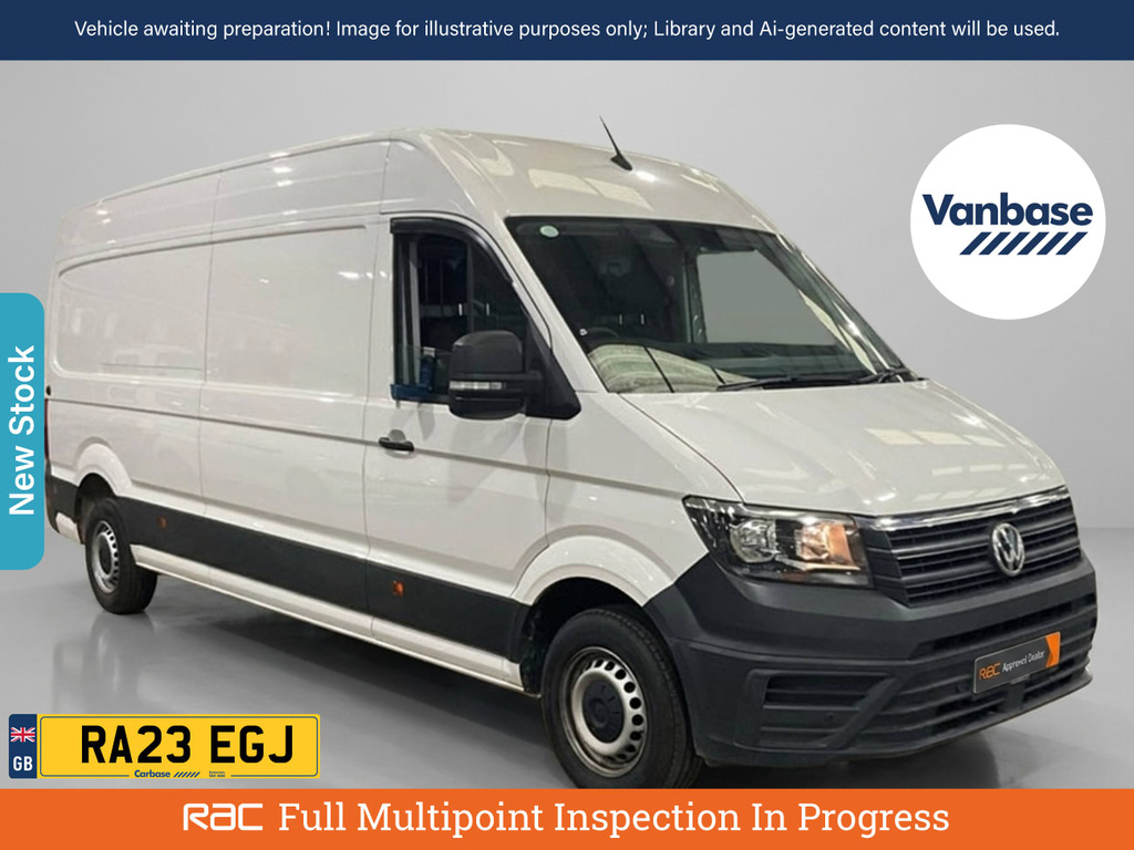 Volkswagen Crafter 2.0 Tdi Cr35 Trendline Panel Van White
