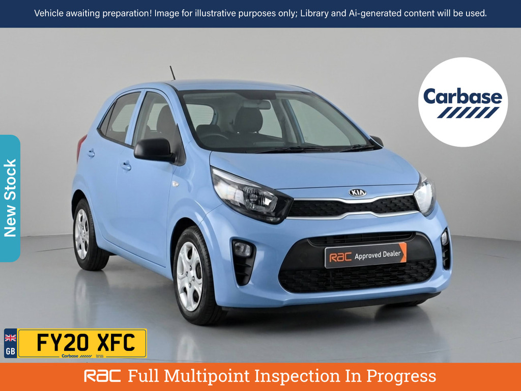 Kia Picanto 1.0 1 Hatchback Euro 6 Ss 66 Blue