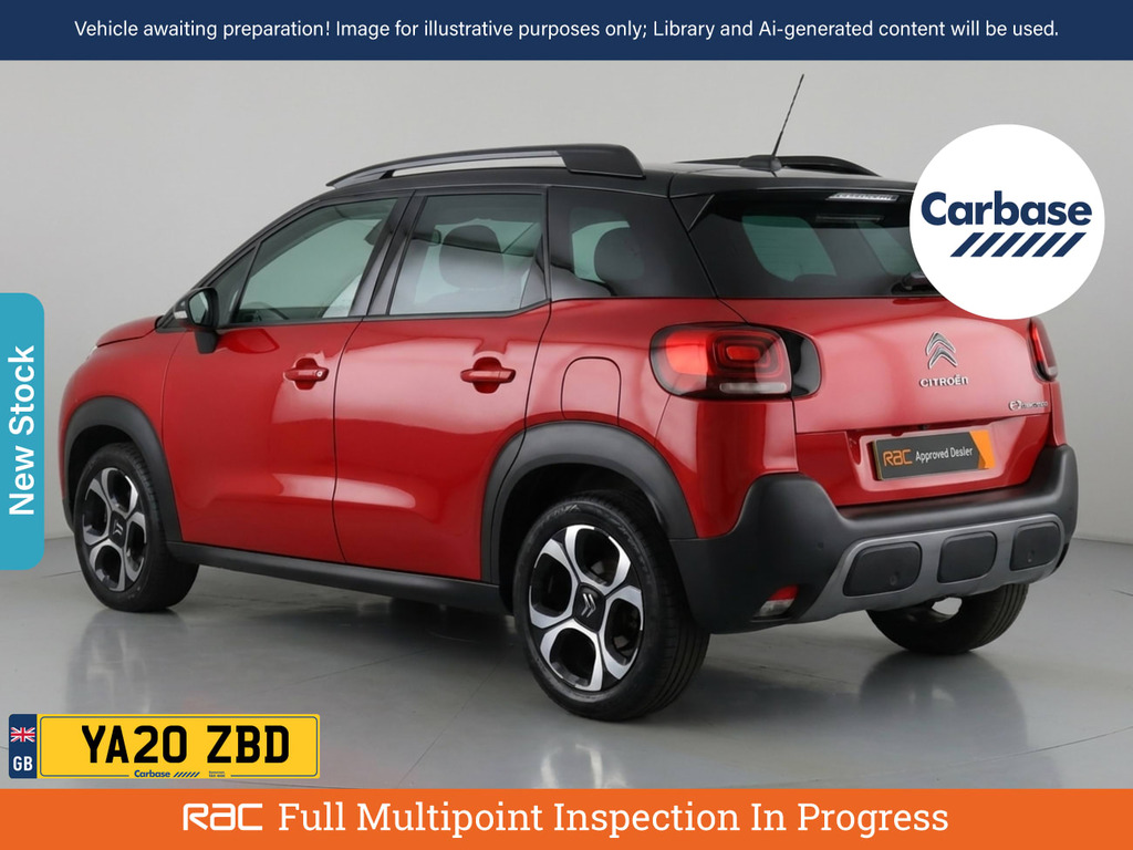 Citroen C3 Aircross 1.2 Puretech Flair Suv 6 Spd Eur Red