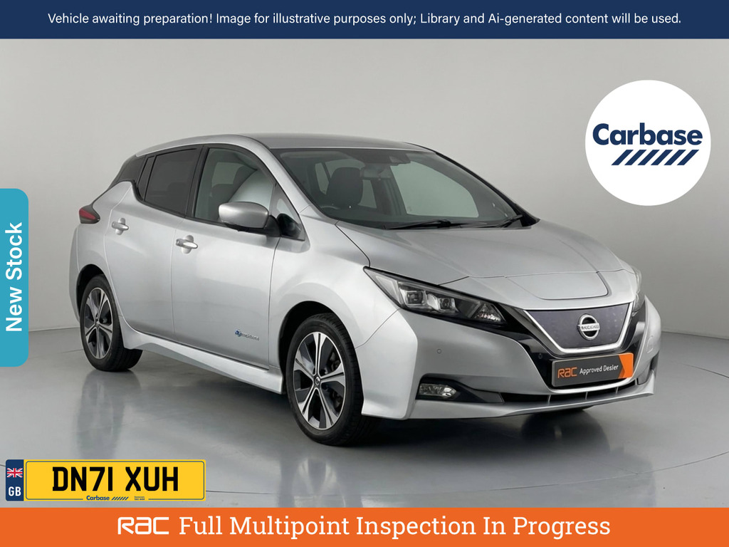 Nissan Leaf 40Kwh Tekna Hatchback 150 Ps Silver