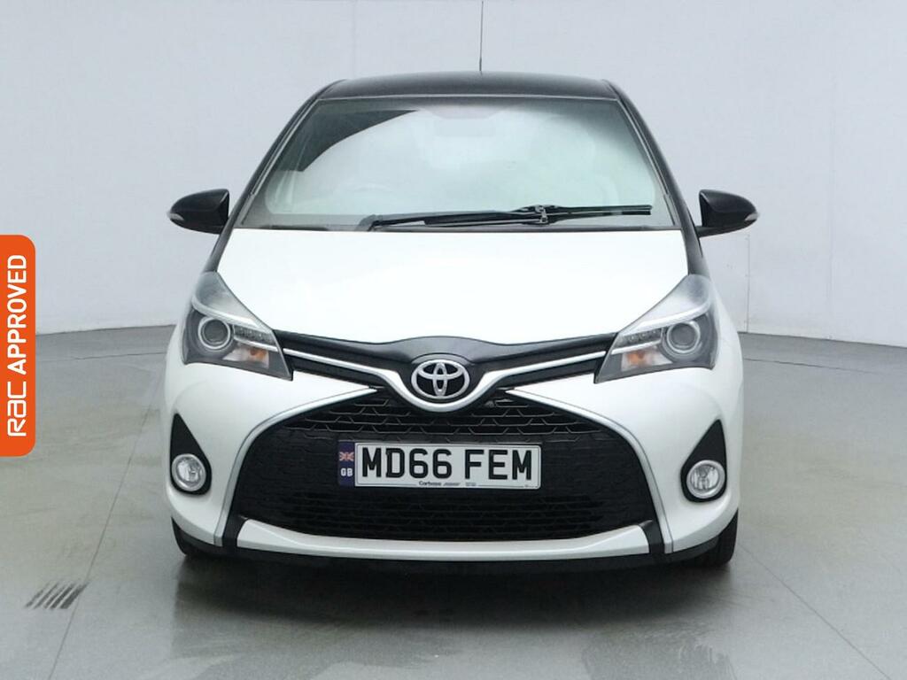Toyota Yaris 1.33 Dual Vvt-i Design Hatchback White #6