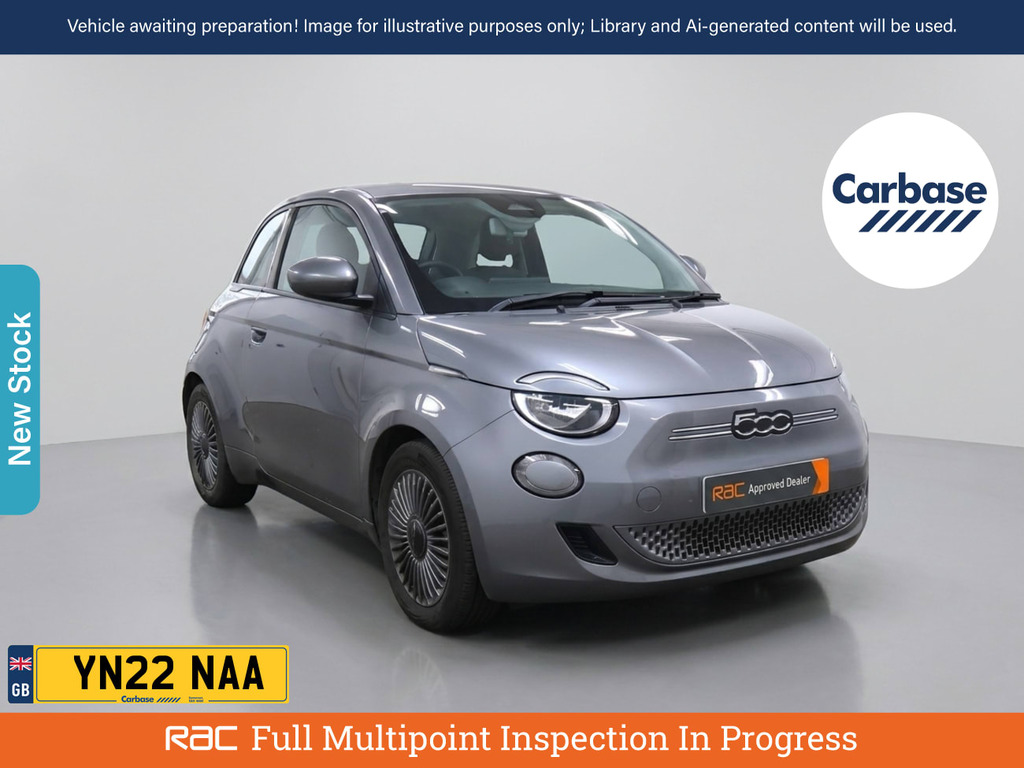Fiat 500E 42Kwh Icon Hatchback 118 Ps Grey