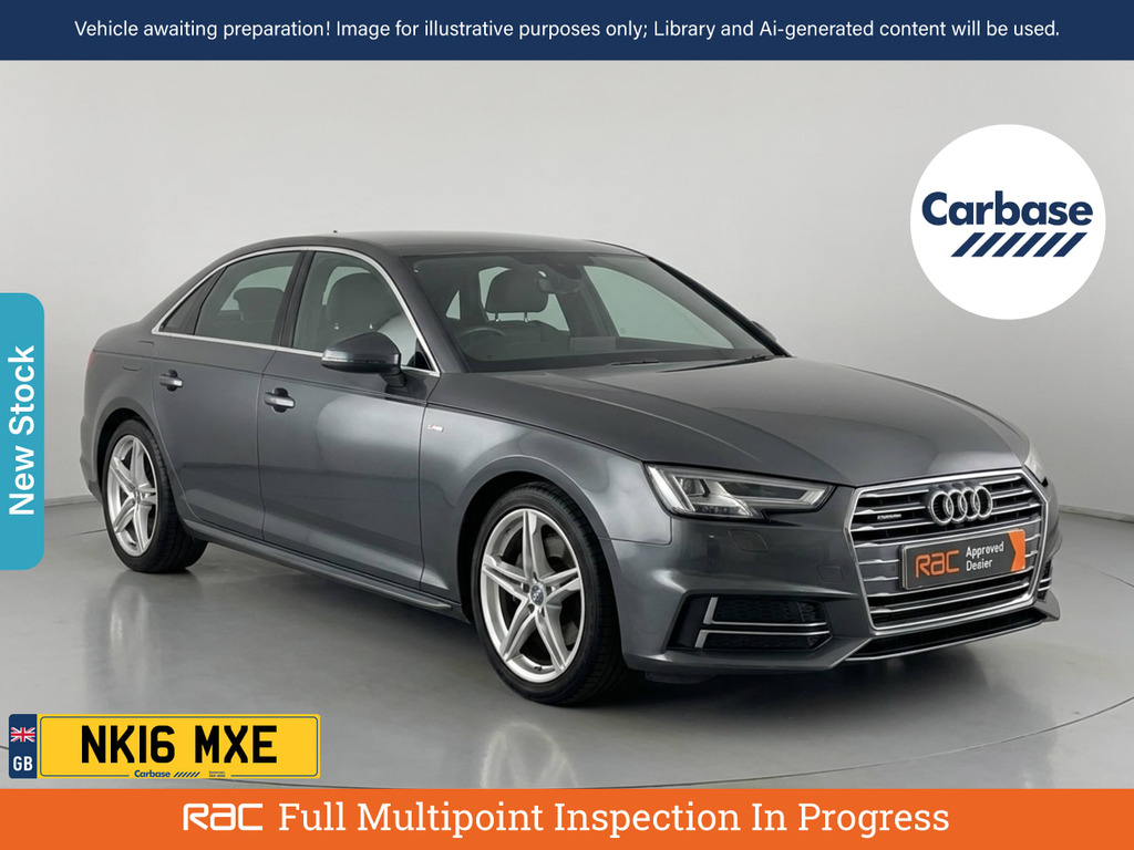 Audi A4 2.0 Tfsi S Line Saloon S Tronic Euro 6 Grey