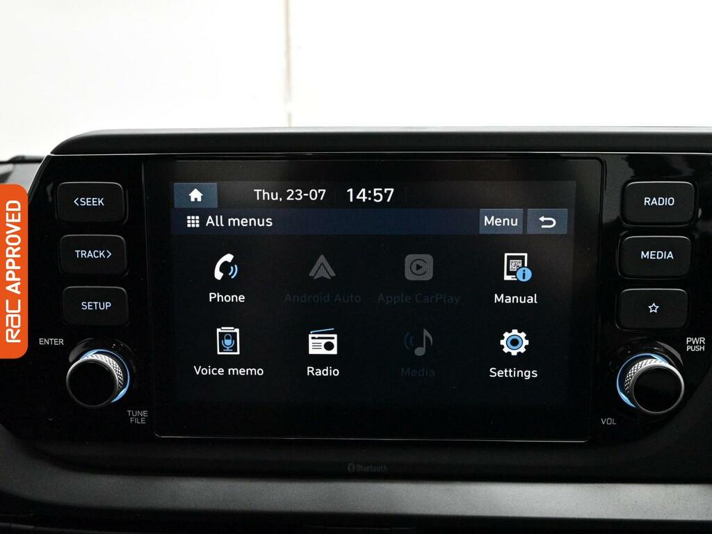 Hyundai I20 1.0 T-gdi Mhev Se Connect Hatchback Hyb DN72XZT Black #3