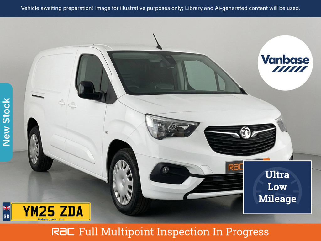 Vauxhall Combo-e Life 2300 50Kwh Pro Panel Van 6Dr L2 7.4 White