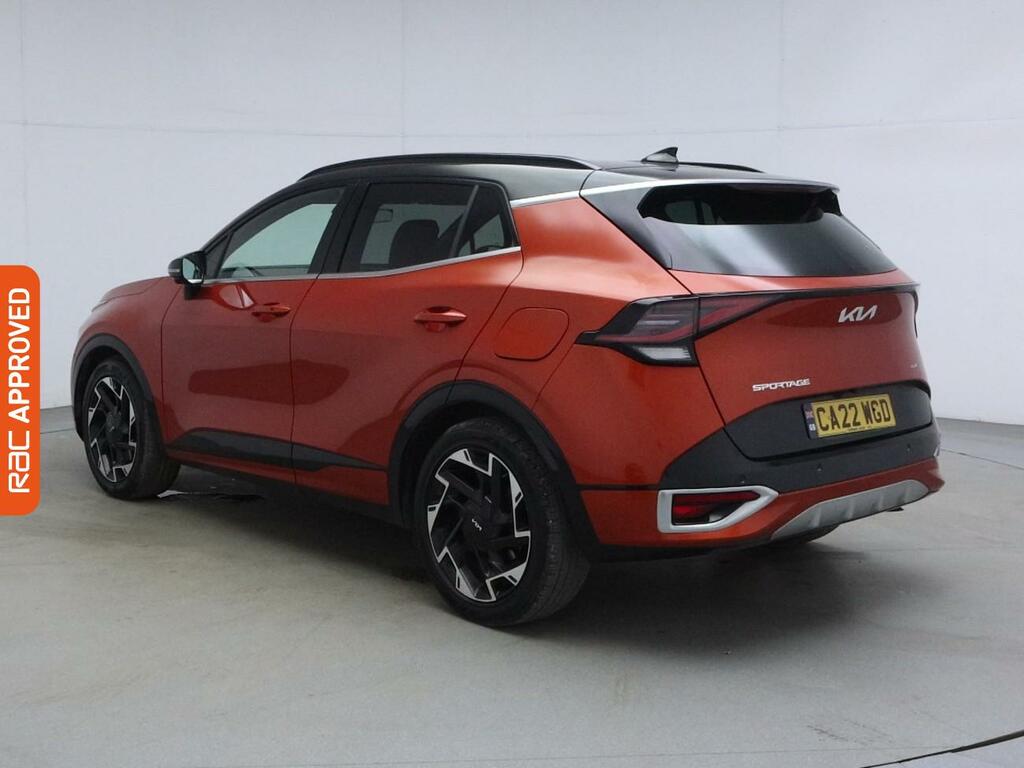 Kia Sportage 1.6 T-gdi Mhev Gt-line S Suv Hybrid Dct CA22WGD Orange #4