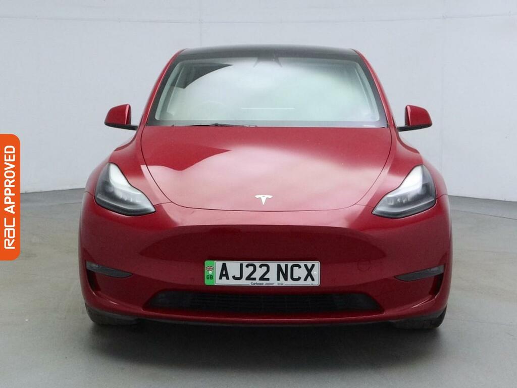 Tesla Model Y Dual Motor Long Range Suv 4Wde AJ22NCX Red #6
