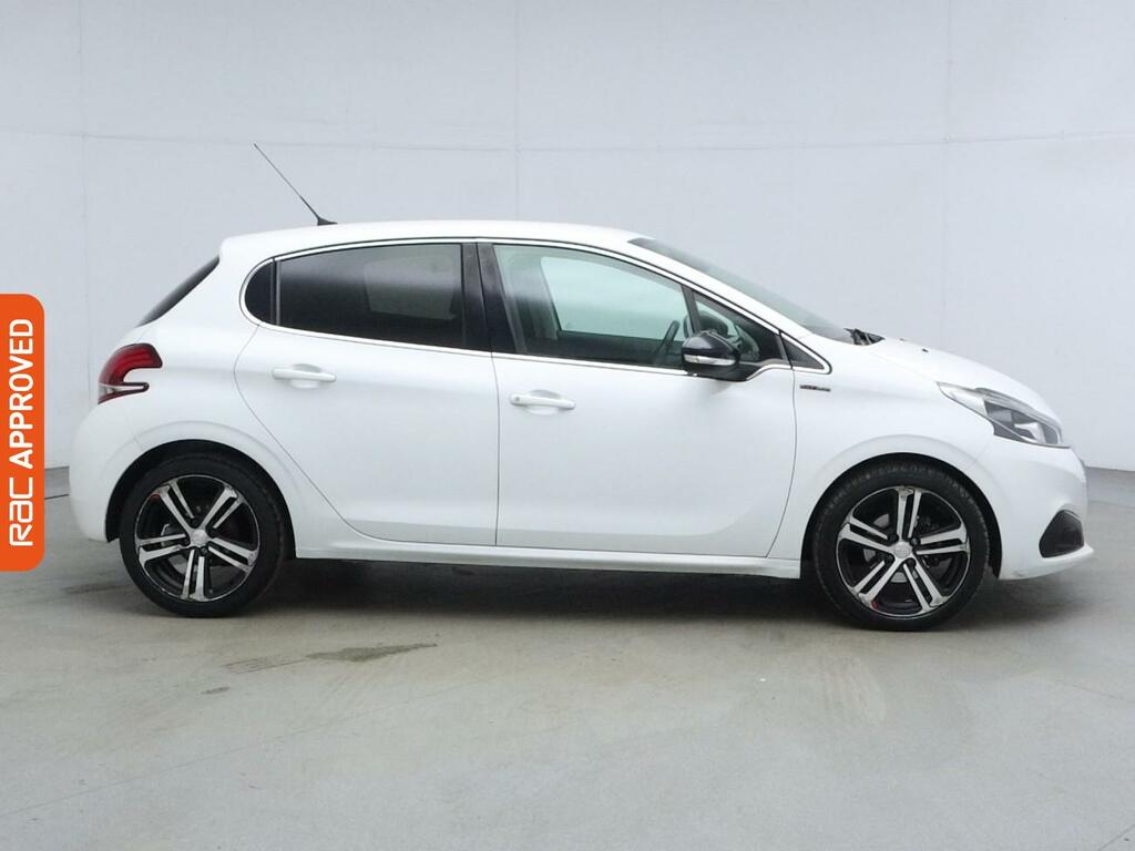 Peugeot 208 1.2 Puretech Gt Line Hatchback Eat Euro White #5