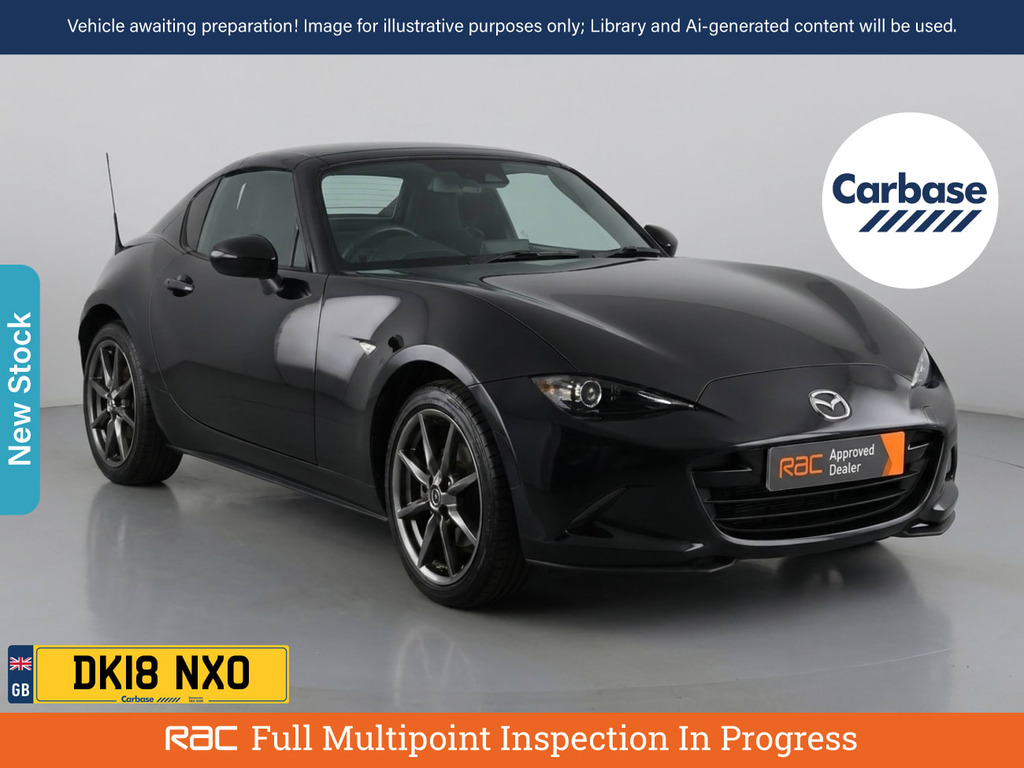 Mazda MX-5 RF 2.0 Skyactiv-g Sport Nav Convertible Ma Black