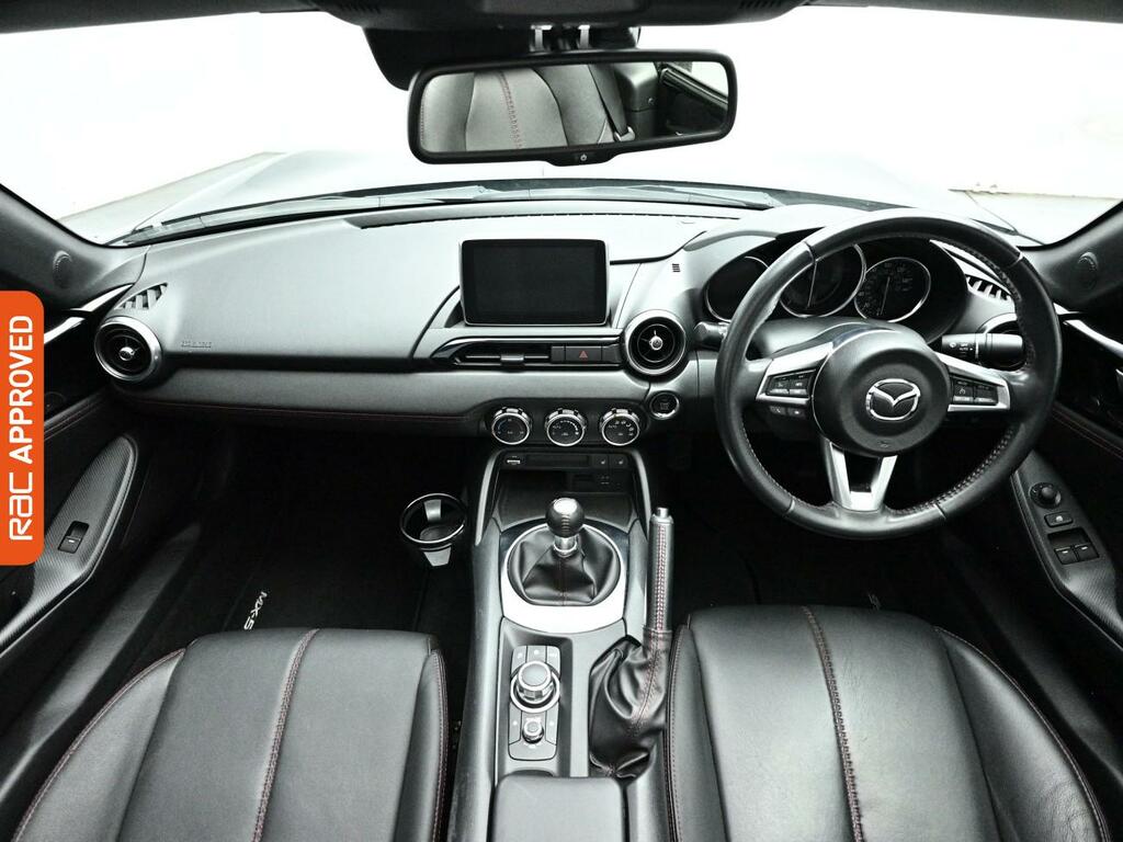 Mazda MX-5 RF 2.0 Skyactiv-g Sport Nav Convertible Ma Black #2