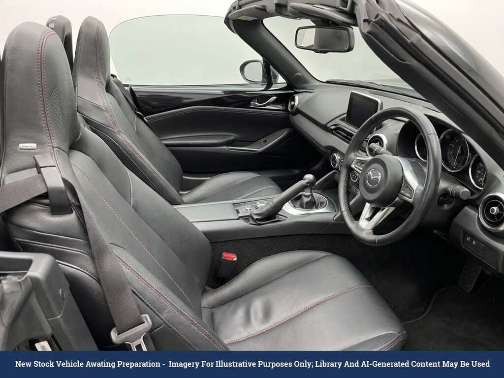 Mazda MX-5 RF 2.0 Skyactiv-g Sport Nav Convertible Ma Black #2