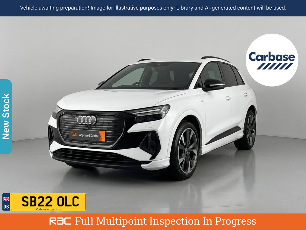 Audi Q4 E Tron 35 Edition 1 Suv 55Kwh 170 Ps White