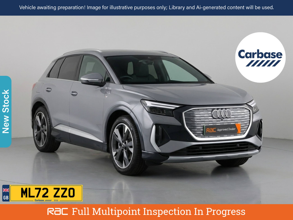 Audi Q4 E Tron 35 S Line Suv 55Kwh 170 Ps Grey