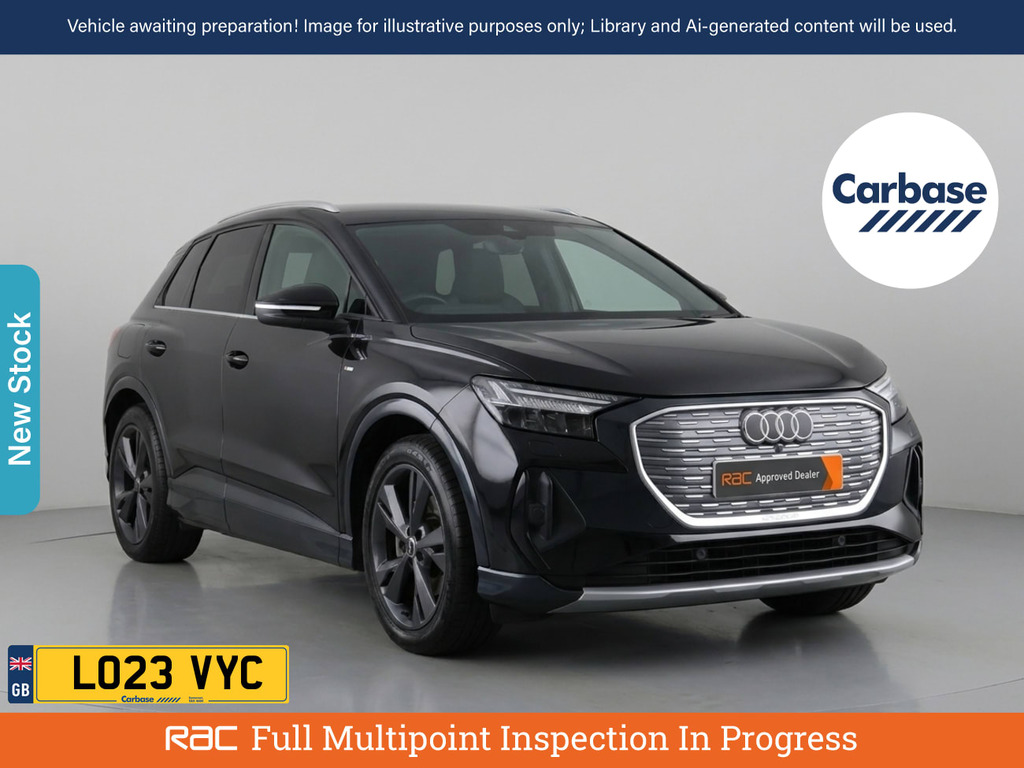Audi Q4 E Tron 40 S Line Suv 82Kwh 204 Ps Black
