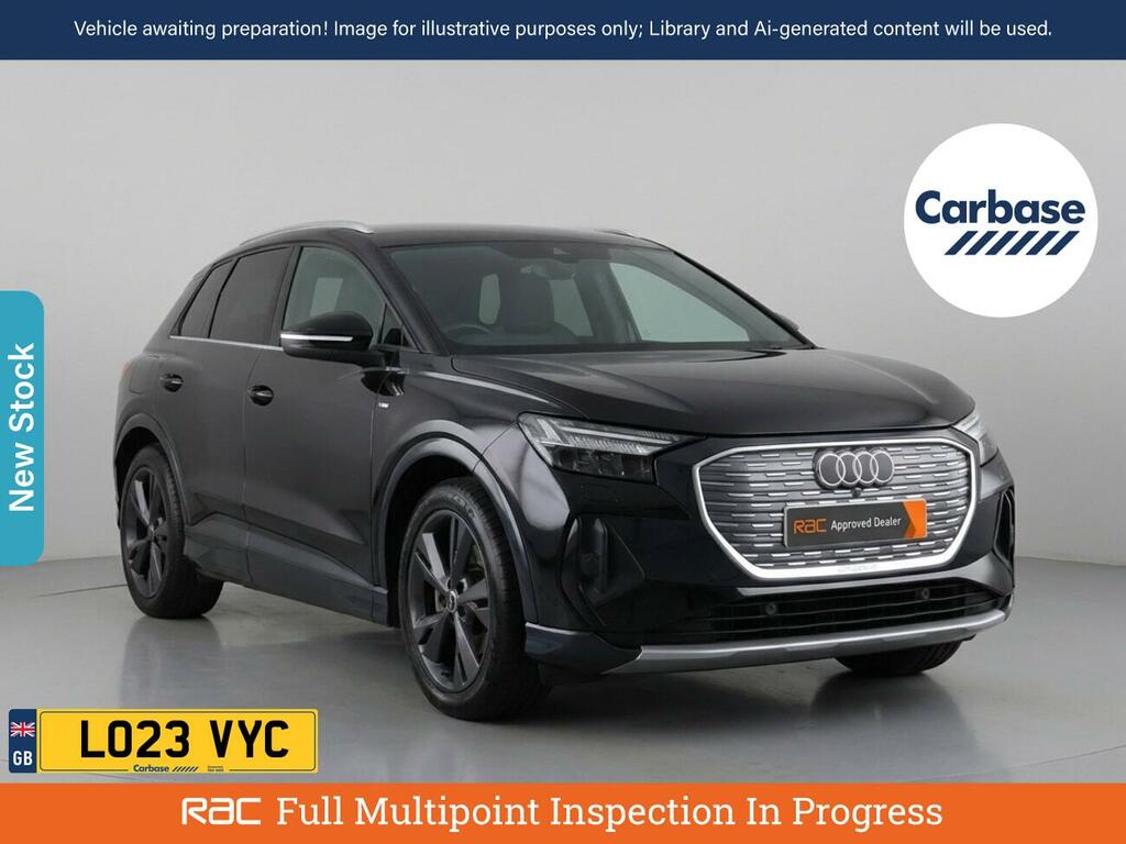 Audi Q4 E Tron 40 S Line Suv 82Kwh 204 Ps Black