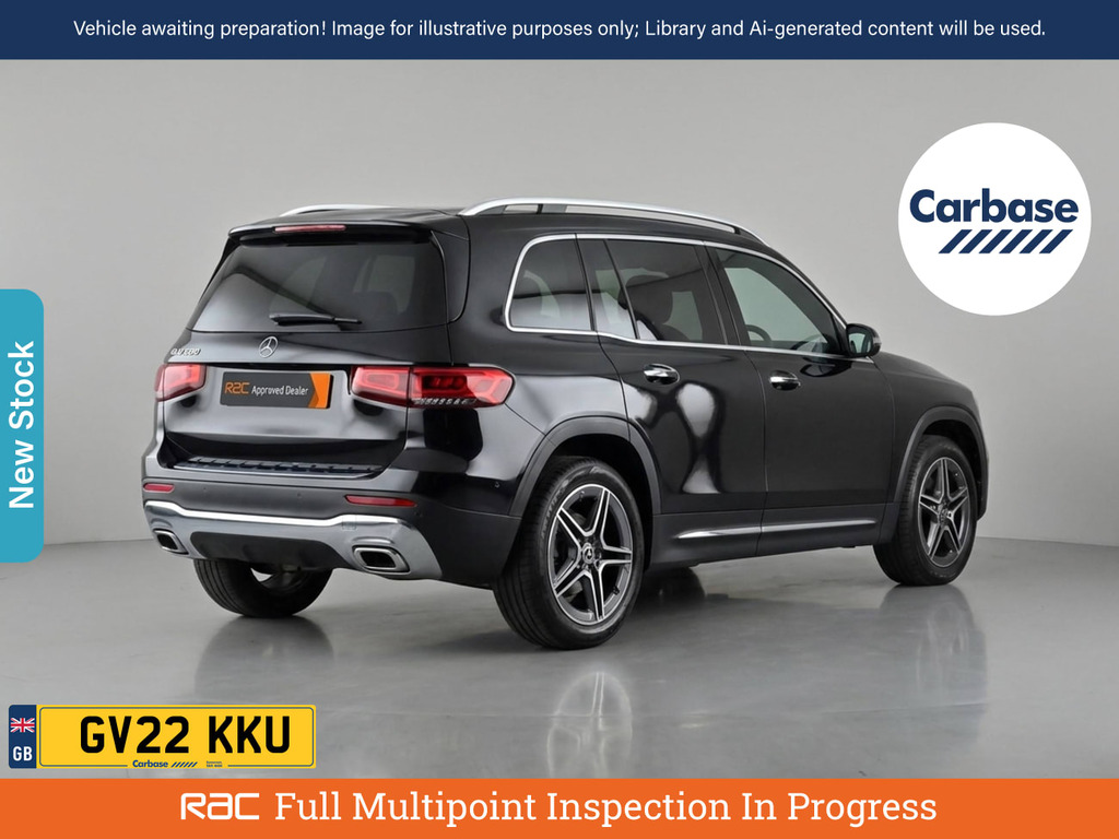 Mercedes-Benz GLB Class 1.3 Glb200 Amg Line Premium 2 Suv 7G- Black #2
