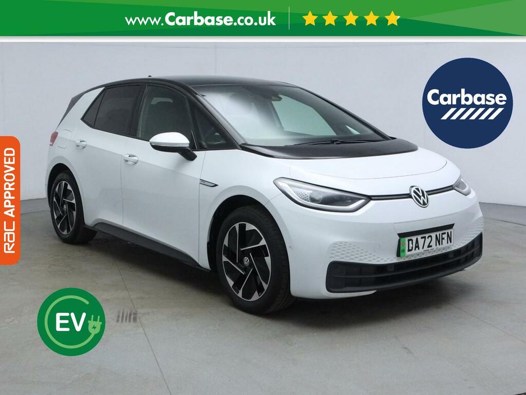 Volkswagen ID.3 Pro 58Kwh Family Hatchback 145 DA72NFN White