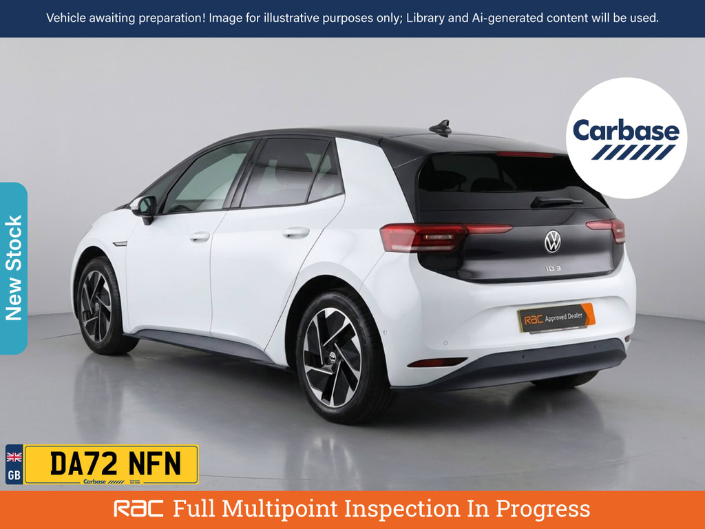 Volkswagen ID.3 Pro 58Kwh Family Hatchback 145 White #2