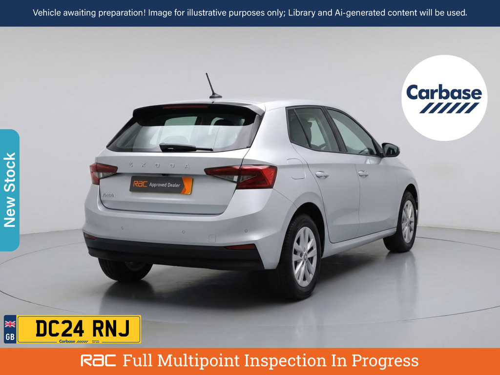 Skoda Fabia 1.0 Tsi Se Comfort Hatchback Eur Silver #2