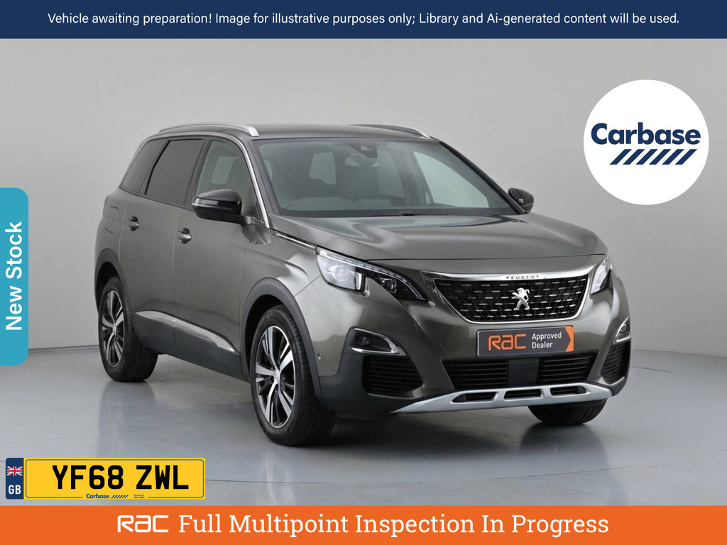 Peugeot 5008 2.0 Bluehdi Gt Line Suv Eat Euro 6 Ss Grey