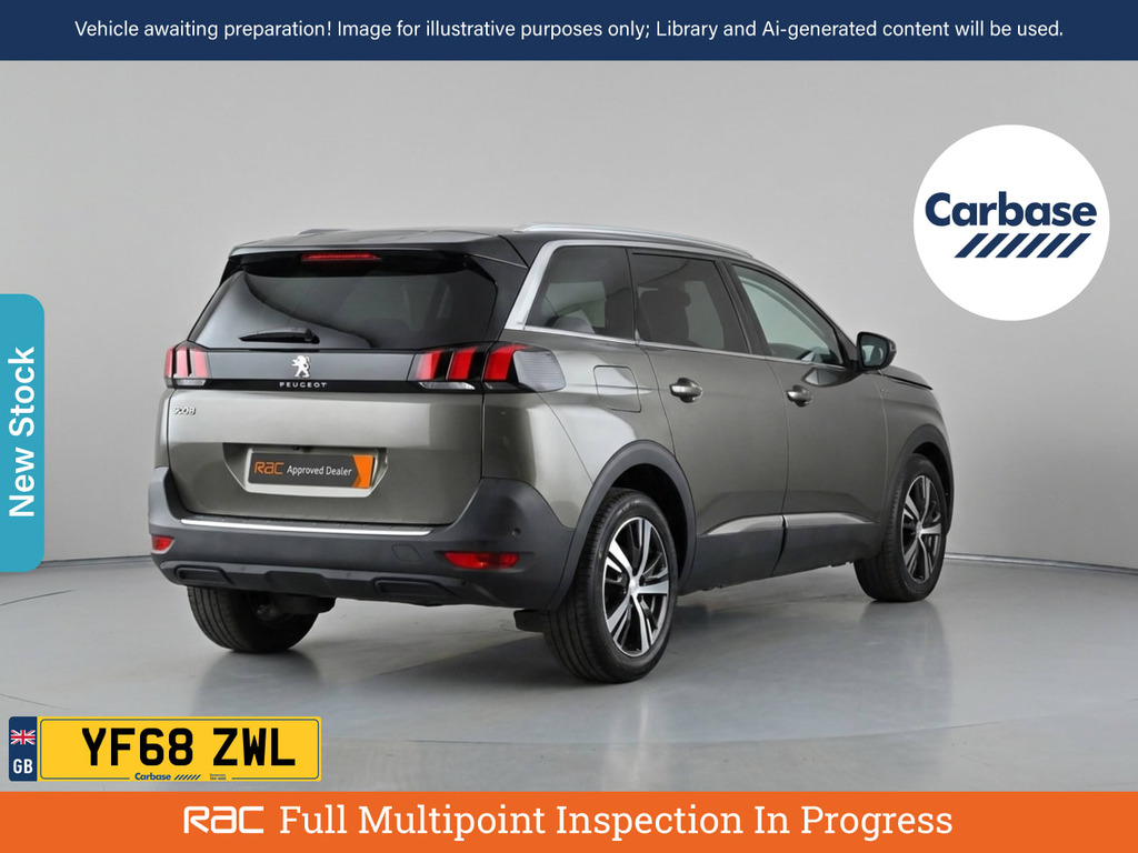 Peugeot 5008 2.0 Bluehdi Gt Line Suv Eat Euro 6 Ss Grey #2